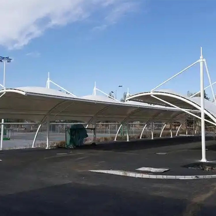 威海膜结构电动车棚