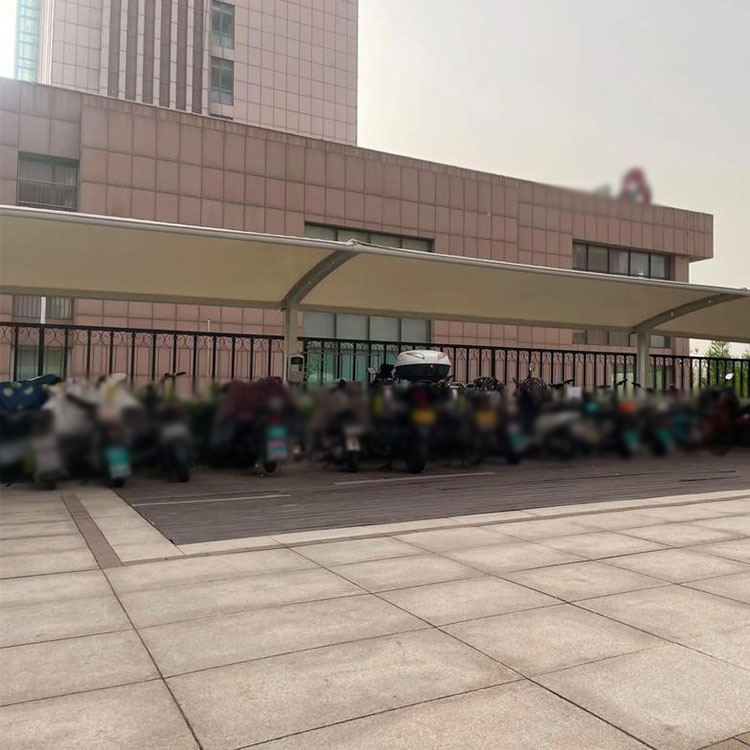 威海膜结构电动车棚